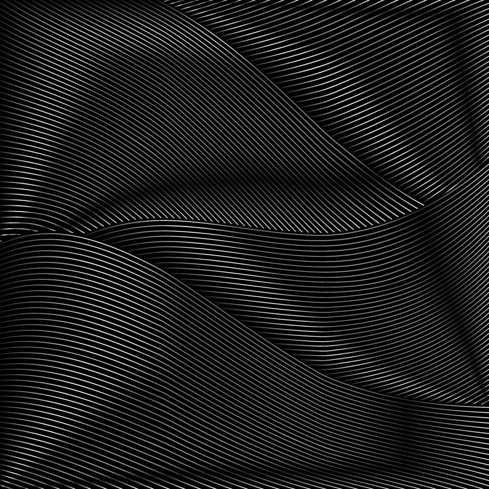 Abstract black background with diagonal striped lines. Striped texture - Vector illustration