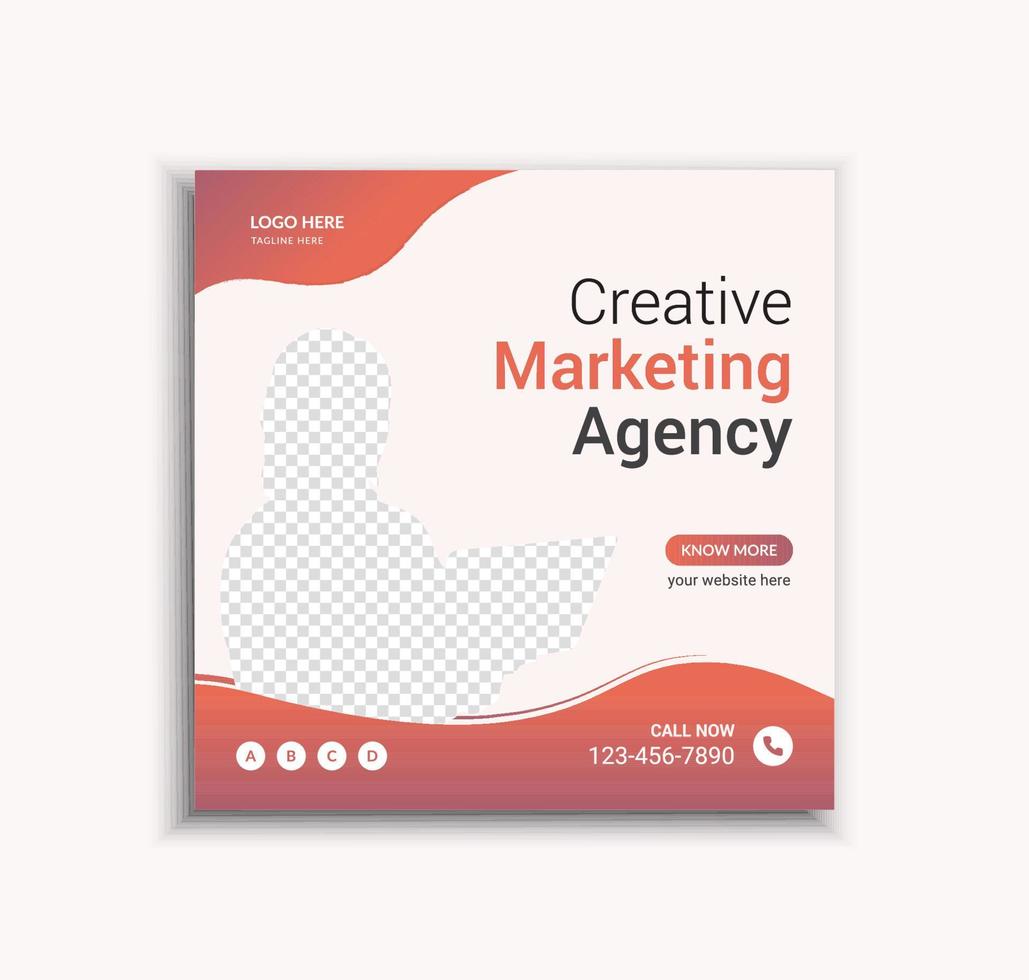 Webinar modern social media post and web banner template vector