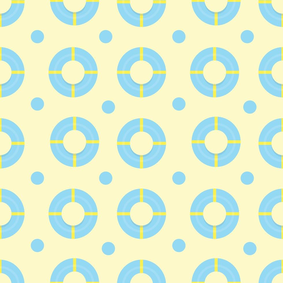 pattern swimming circle vector