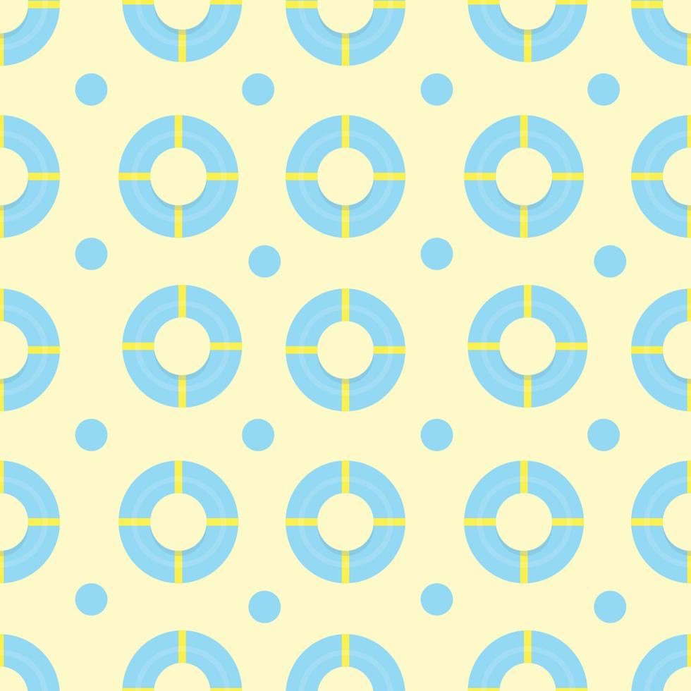 pattern swimming circle vector