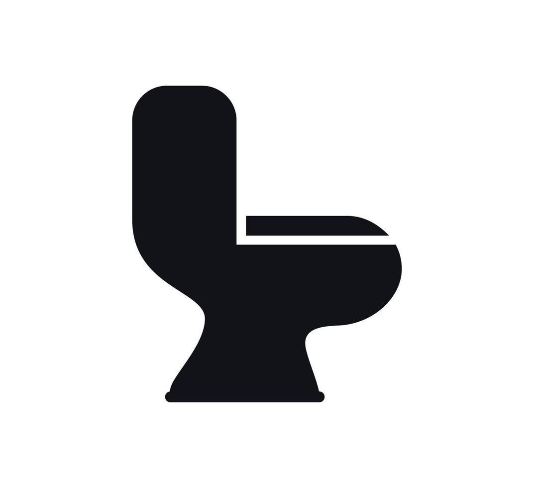 Toilet icon vector logo template