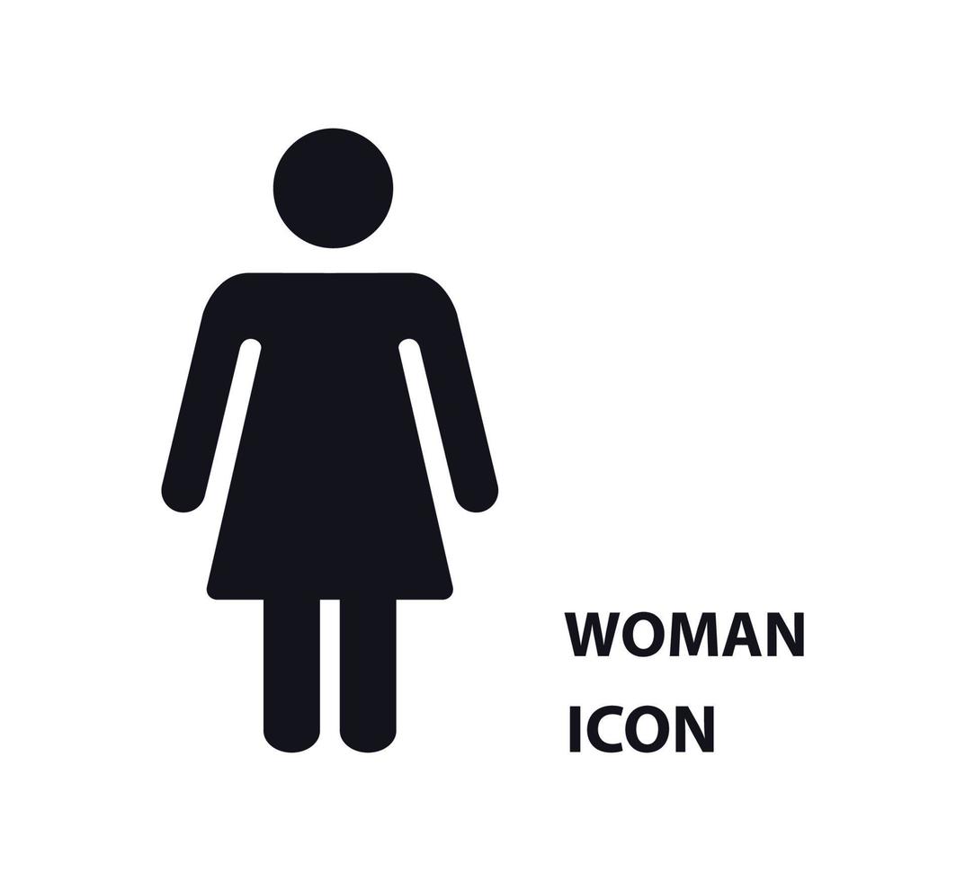 People icon ,toilet sign vector logo template