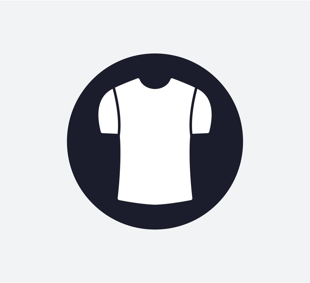 Shirt icon vector logo design template