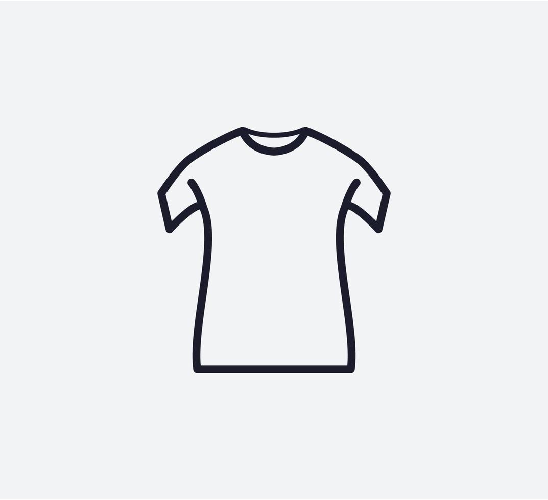 plantilla de diseño de logotipo de vector de icono de camisa