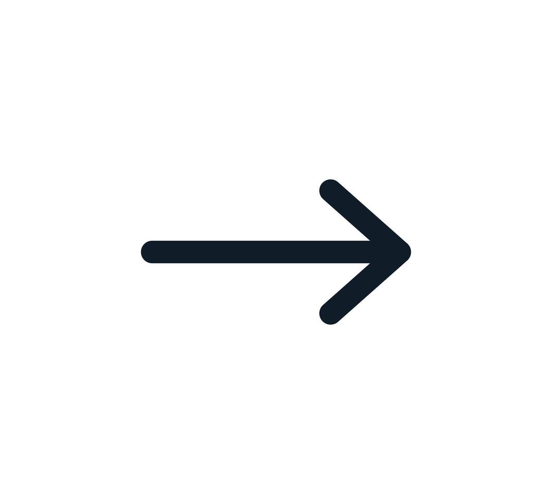 Arrow icon vector logo design template