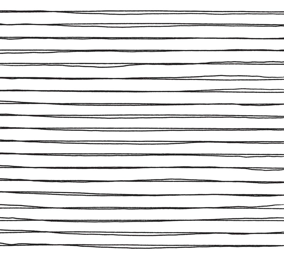 Hand drawn abstract pattern with hand drawn lines, strokes. Set of vector grunge brushes. wavy striped, Vector EPS 10 illustration