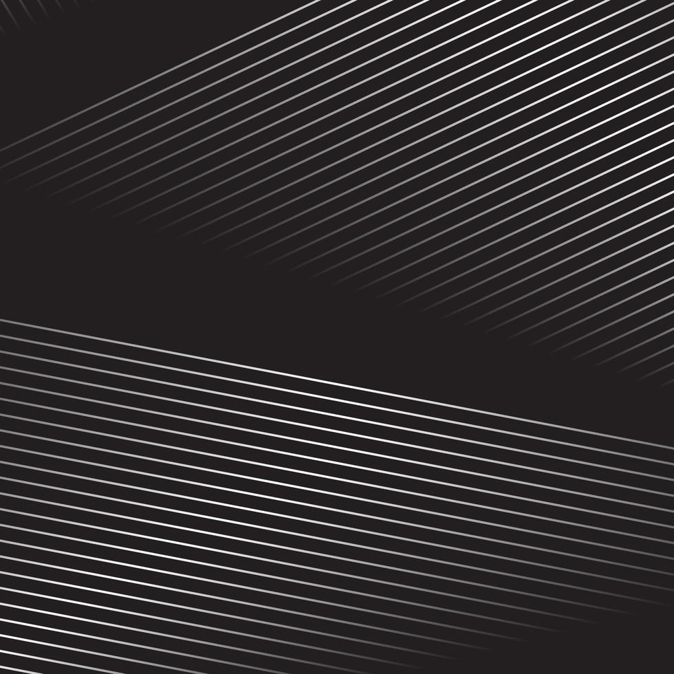 Abstract black background with diagonal striped lines. Striped texture - Vector illustration