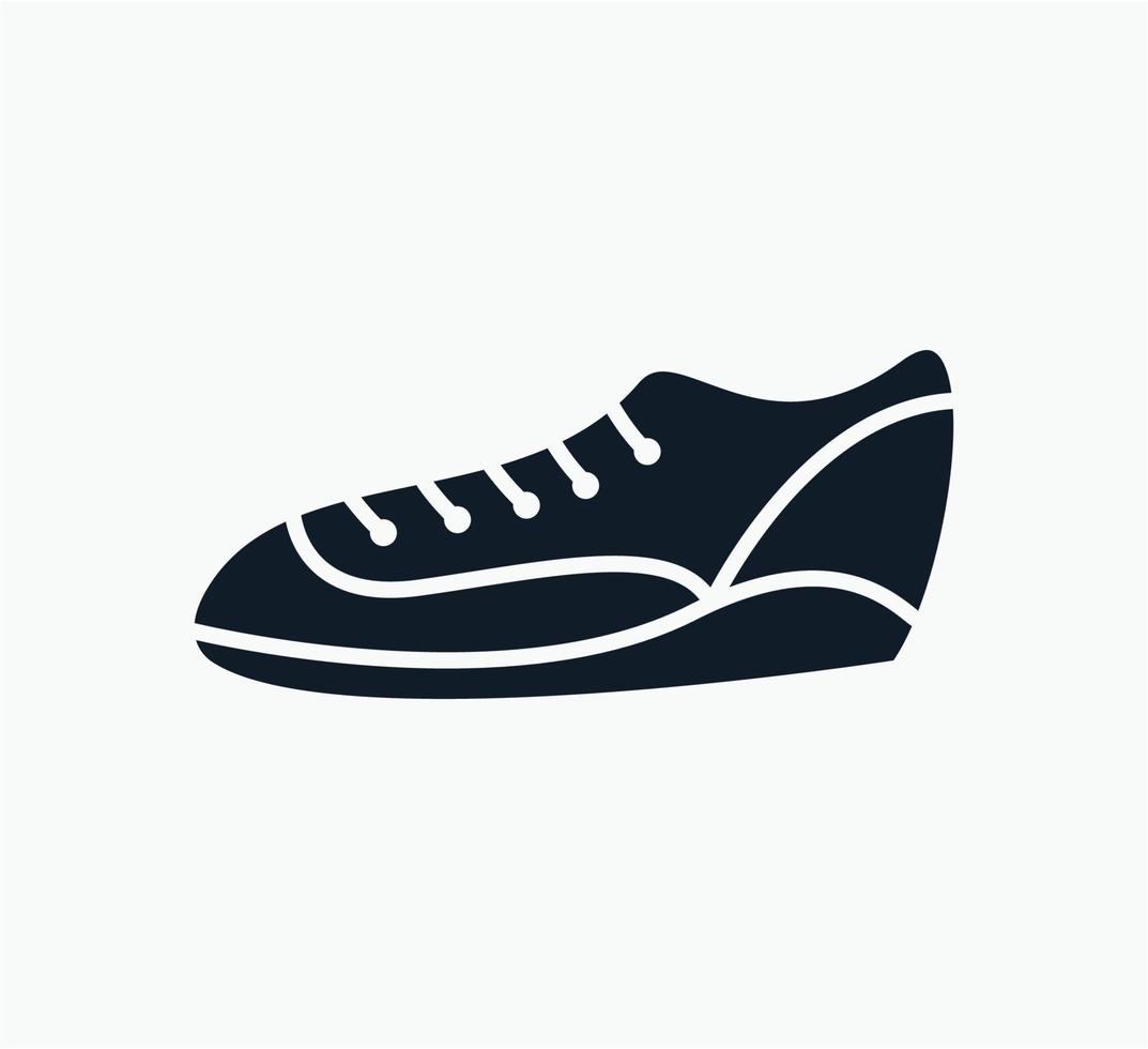 The shoes icon vector logo design template