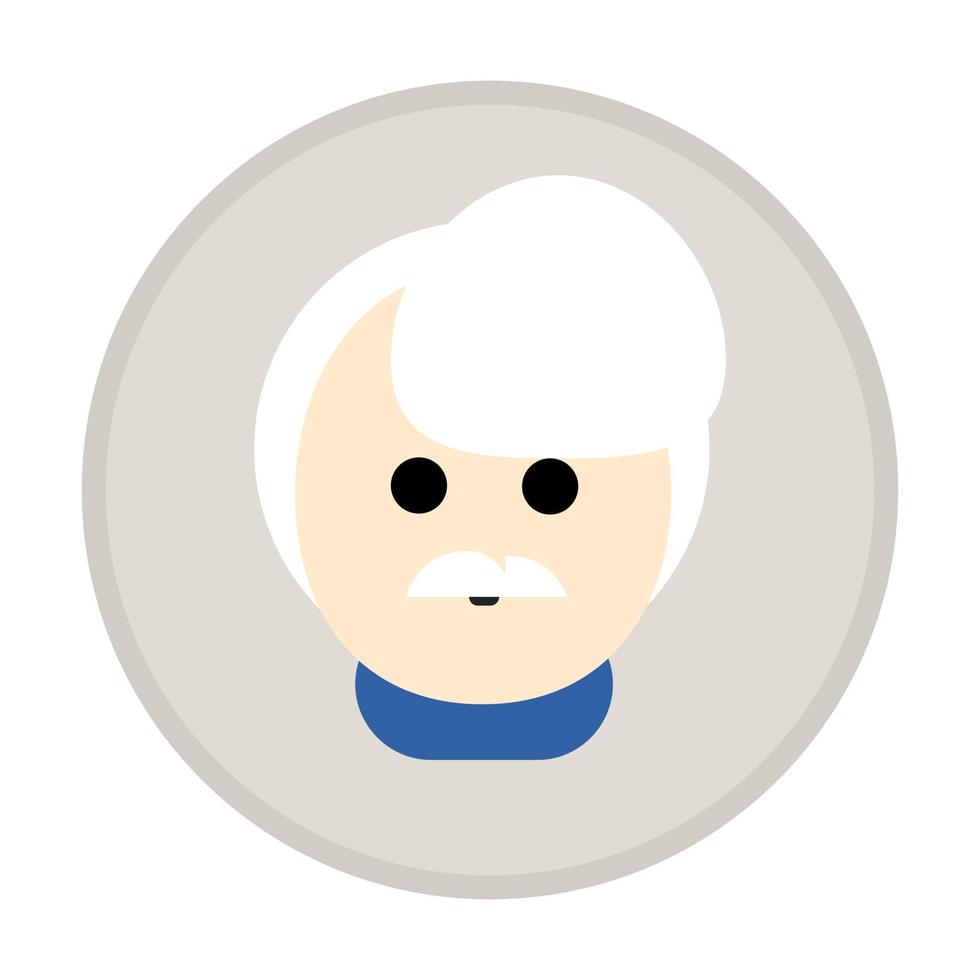 Avatar flat design vector
