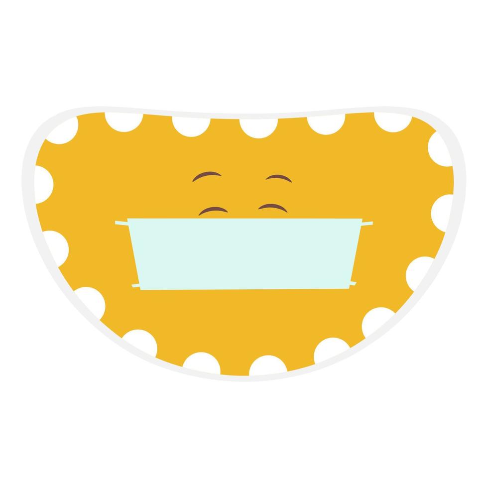 Emoji illustration face vector