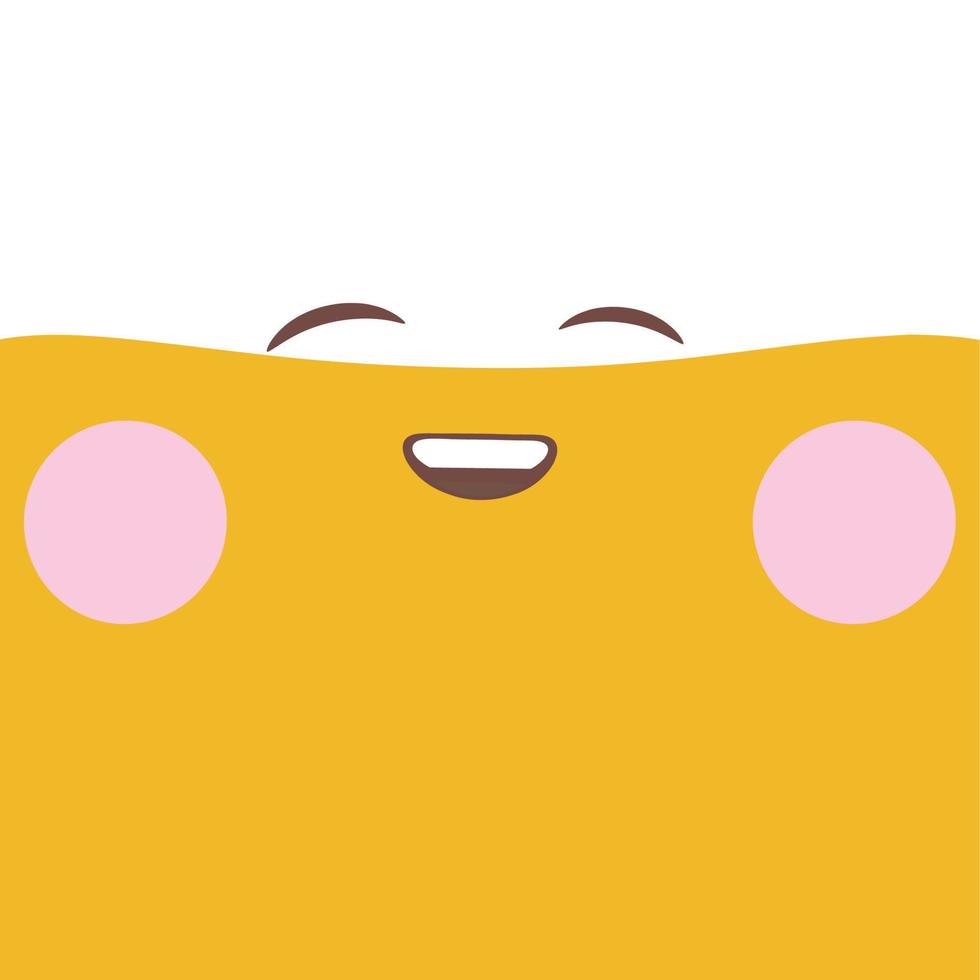 Cute emoji illustration vector emoticon