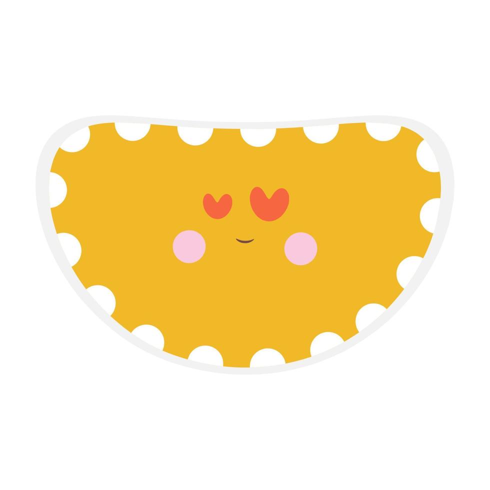 Emoji face illustration vector