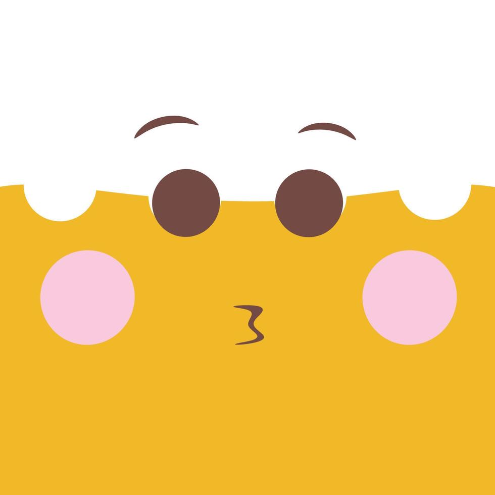 Illustration vector emoticon
