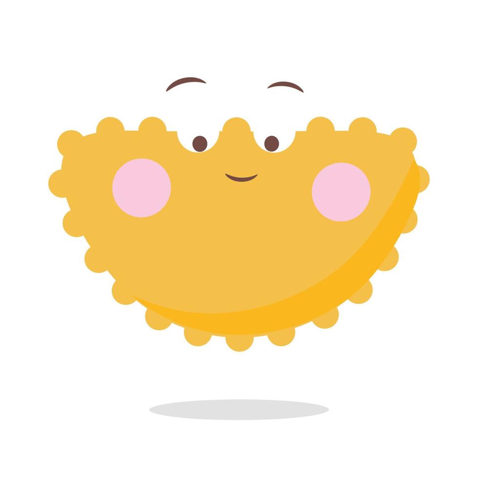 Flat emoji vector