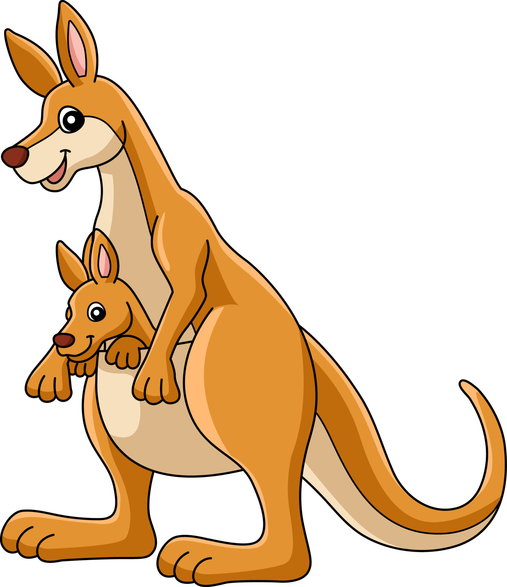 Kangaroo Vector Art, Icons, and Graphics for Free Download