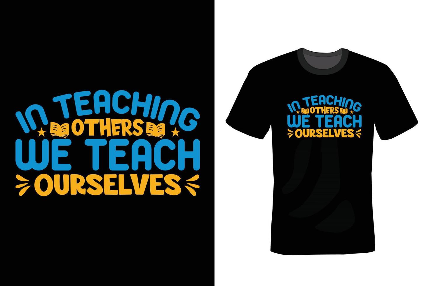 Teacher T shirt design, vintage, typography vector