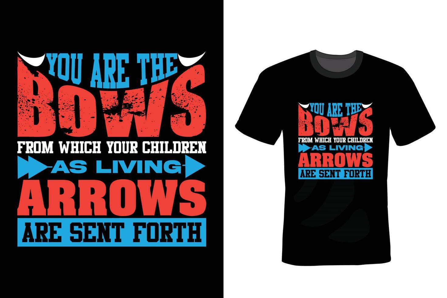 Archery T shirt design, vintage, typography vector