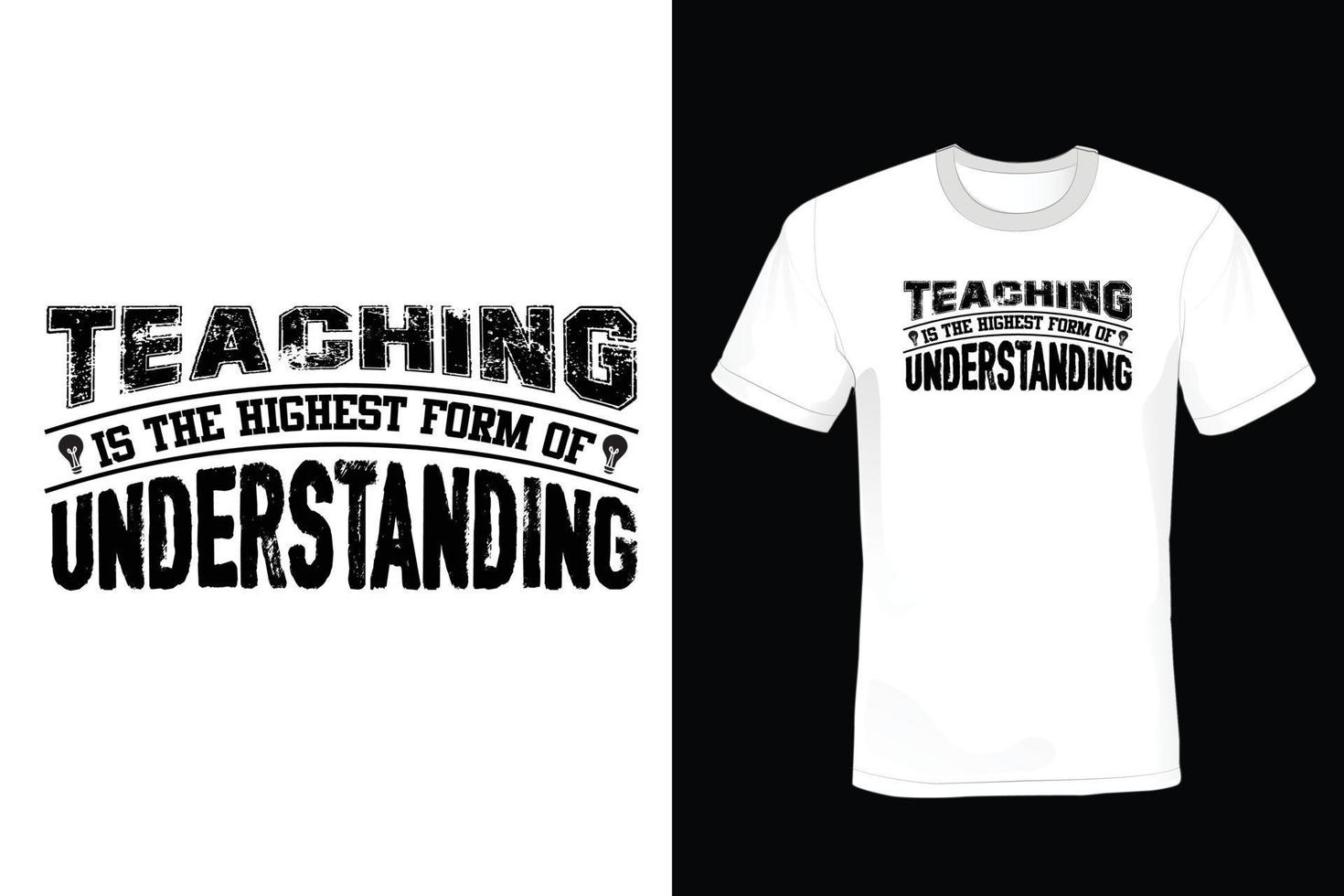 Teacher T shirt design, vintage, typography vector