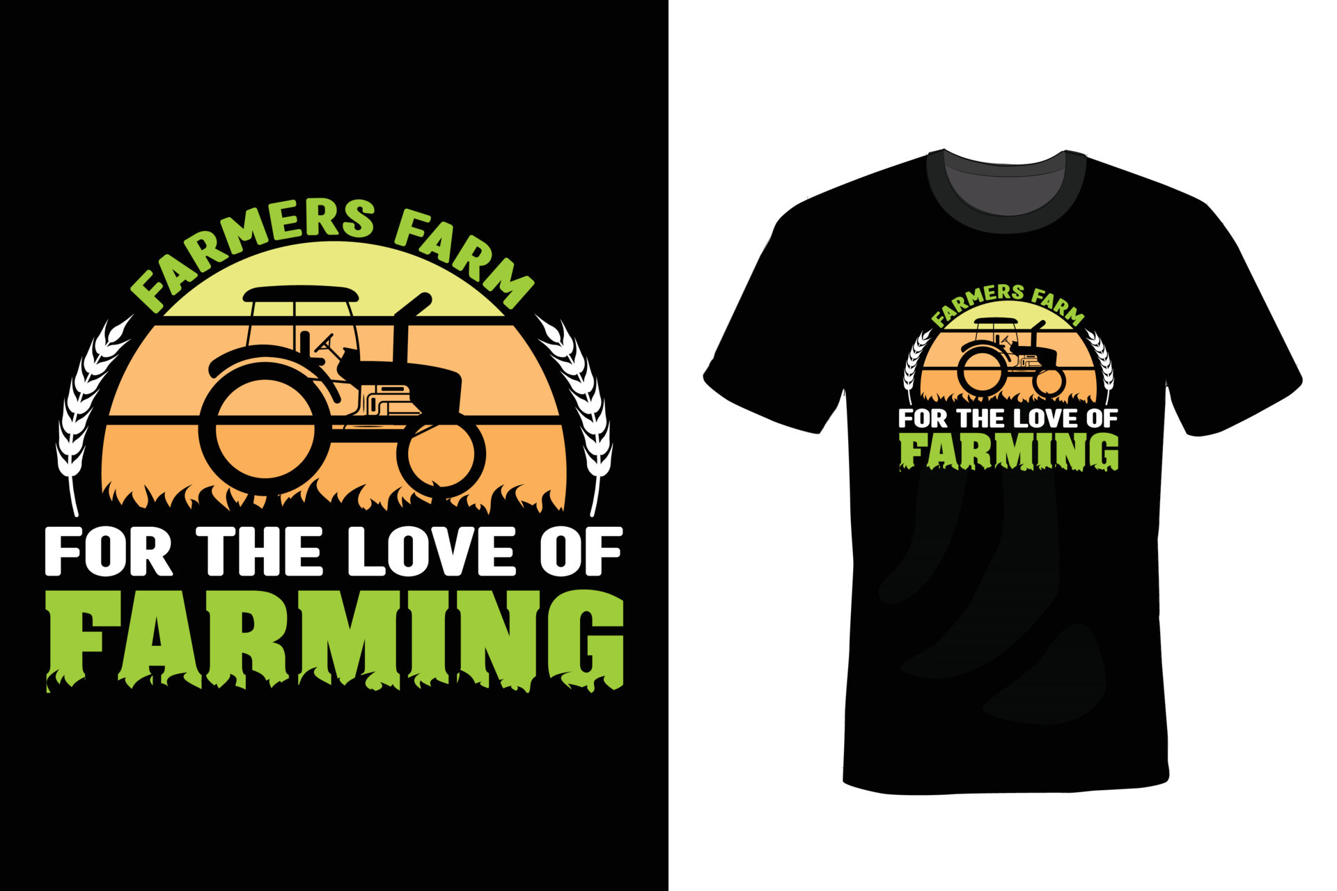 Farmer T shirt design, vintage, typography 7528646 Vector Art at Vecteezy