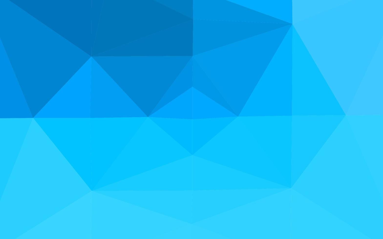 Light BLUE vector polygonal template.