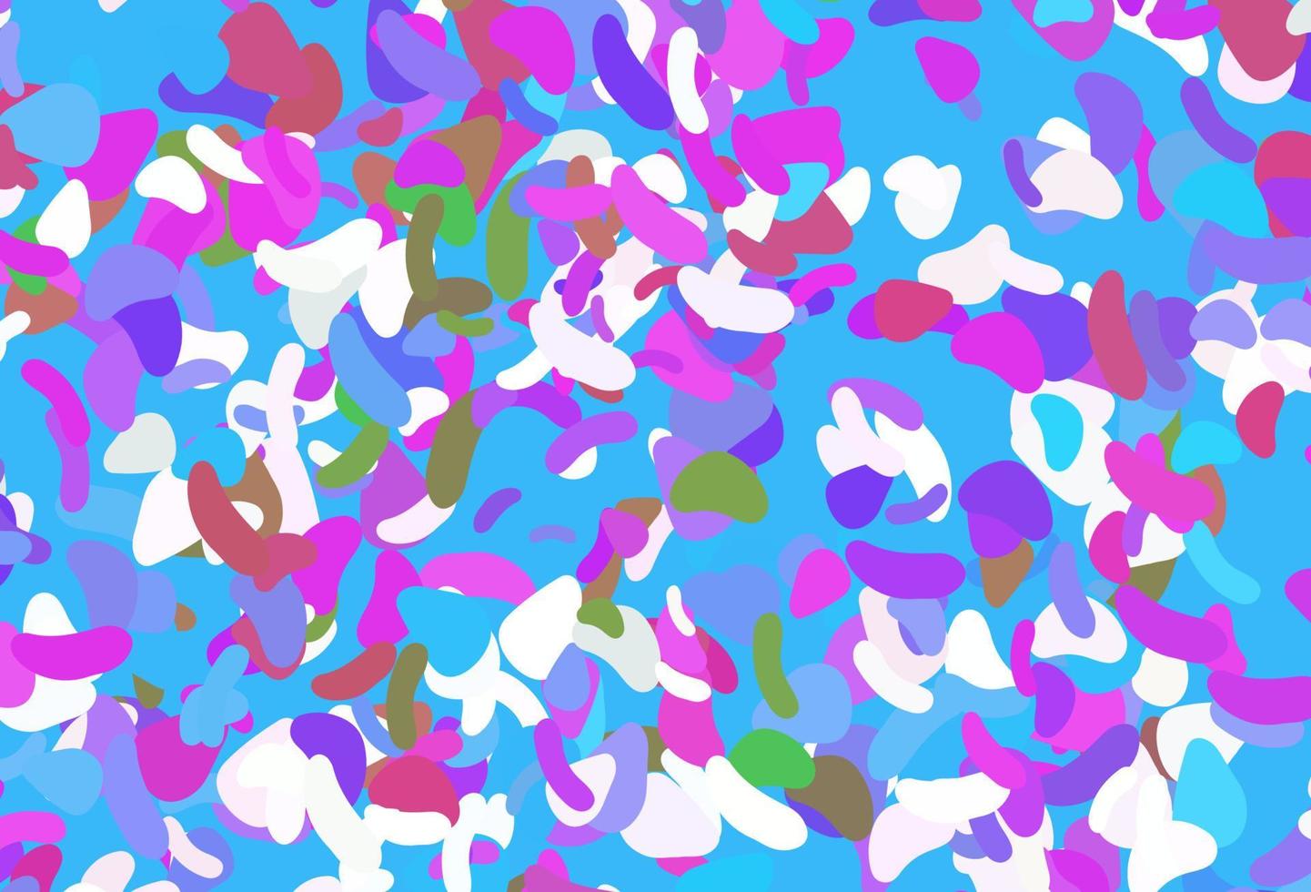 Light Multicolor, Rainbow vector background with abstract forms.