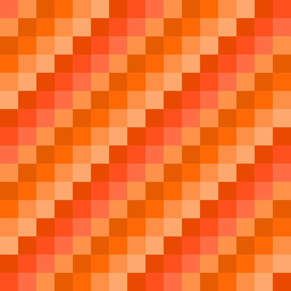 diseño vectorial sin costuras de color naranja de cuadros diagonales rectangulares. en conceptos de papel, tela, textil, impresión, industrial, sábana, cama, vestido, pancarta, halloween, mantel, otoño, cosecha vector