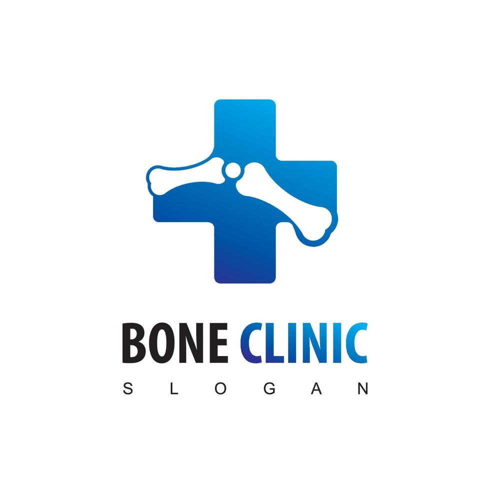 Orthopedics Clinic And Hospital Logo Template vector