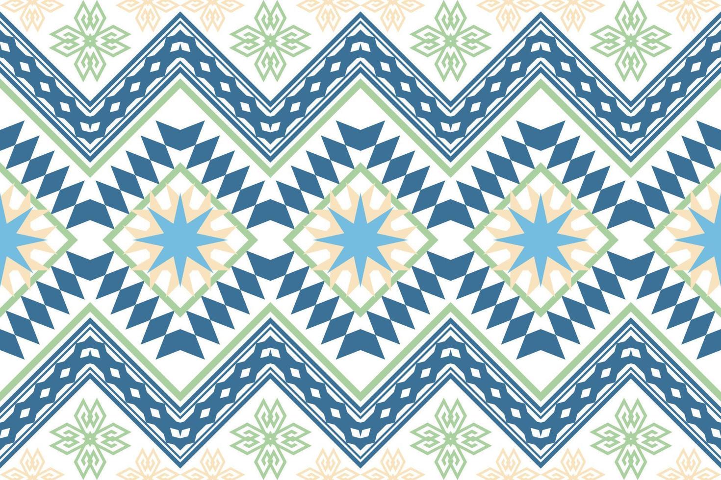 Geometric ethnic oriental traditional pattern.Figure tribal embroidery style.Design for background,wallpaper,clothing,wrapping,fabric,vector illustration vector