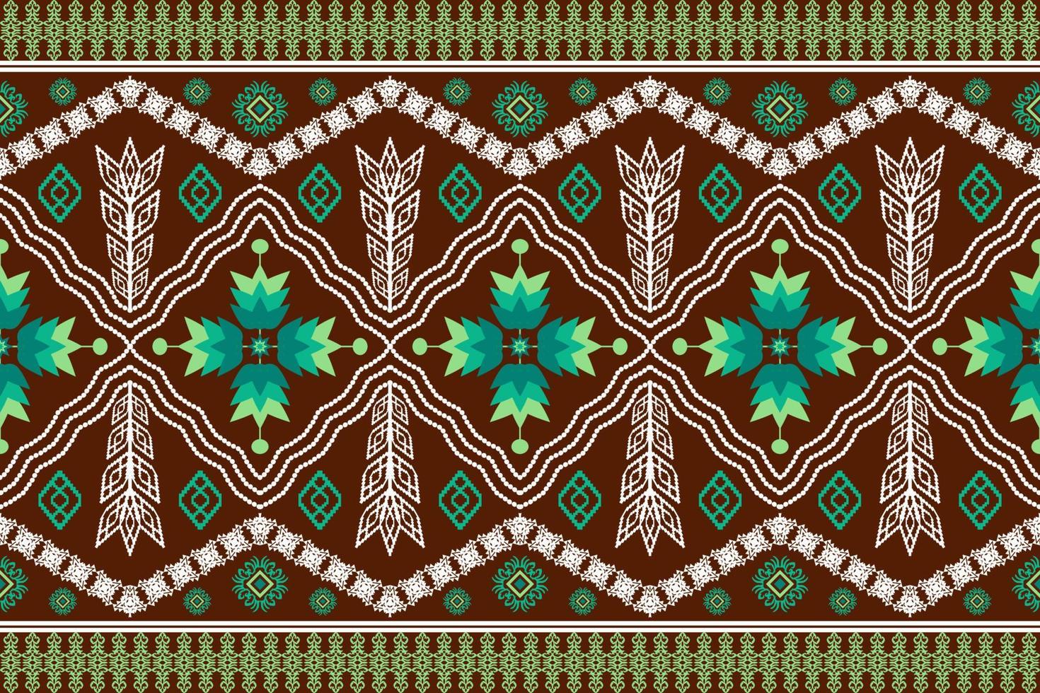 Geometric ethnic oriental traditional pattern.Figure tribal embroidery style.Design for background,wallpaper,clothing,wrapping,fabric,vector illustration vector