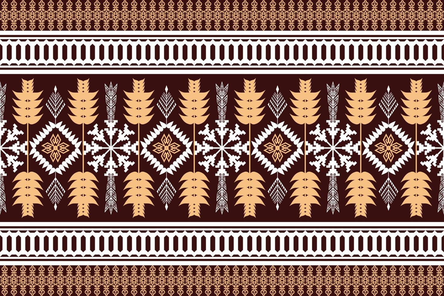 Geometric ethnic oriental traditional pattern.Figure tribal embroidery style.Design for background,wallpaper,clothing,wrapping,fabric,vector illustration vector