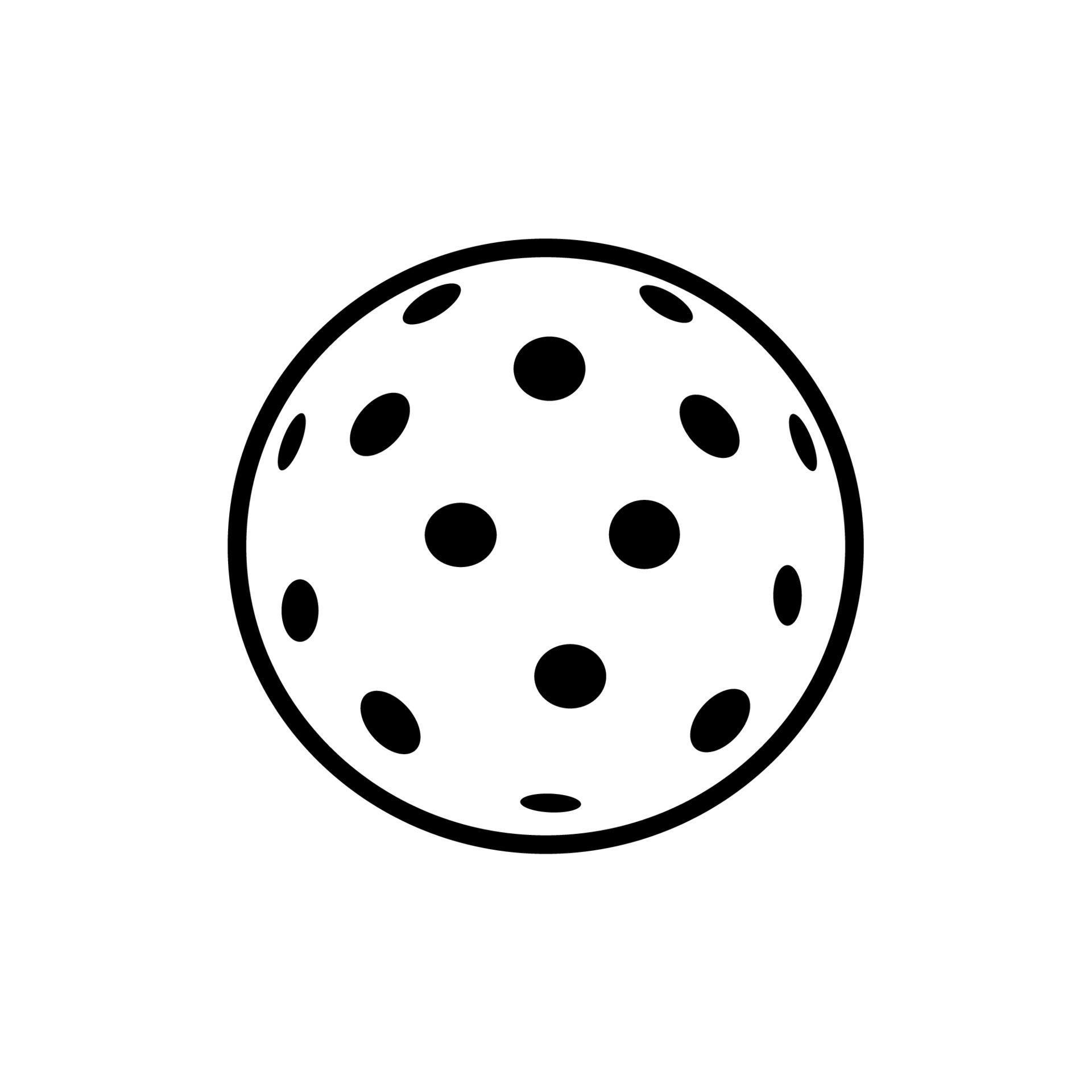 Design of pickeball symbol vector 7531084 Vector Art at Vecteezy