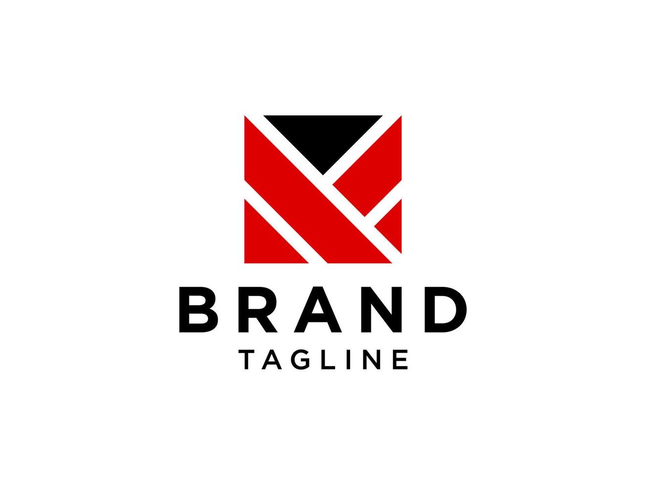 Abstract Initial Letter M Logo. Red Linear Rounded Style with Connected Line. Usable for Business, Science and Technology Logos. Flat Vector Logo Design Template Element.