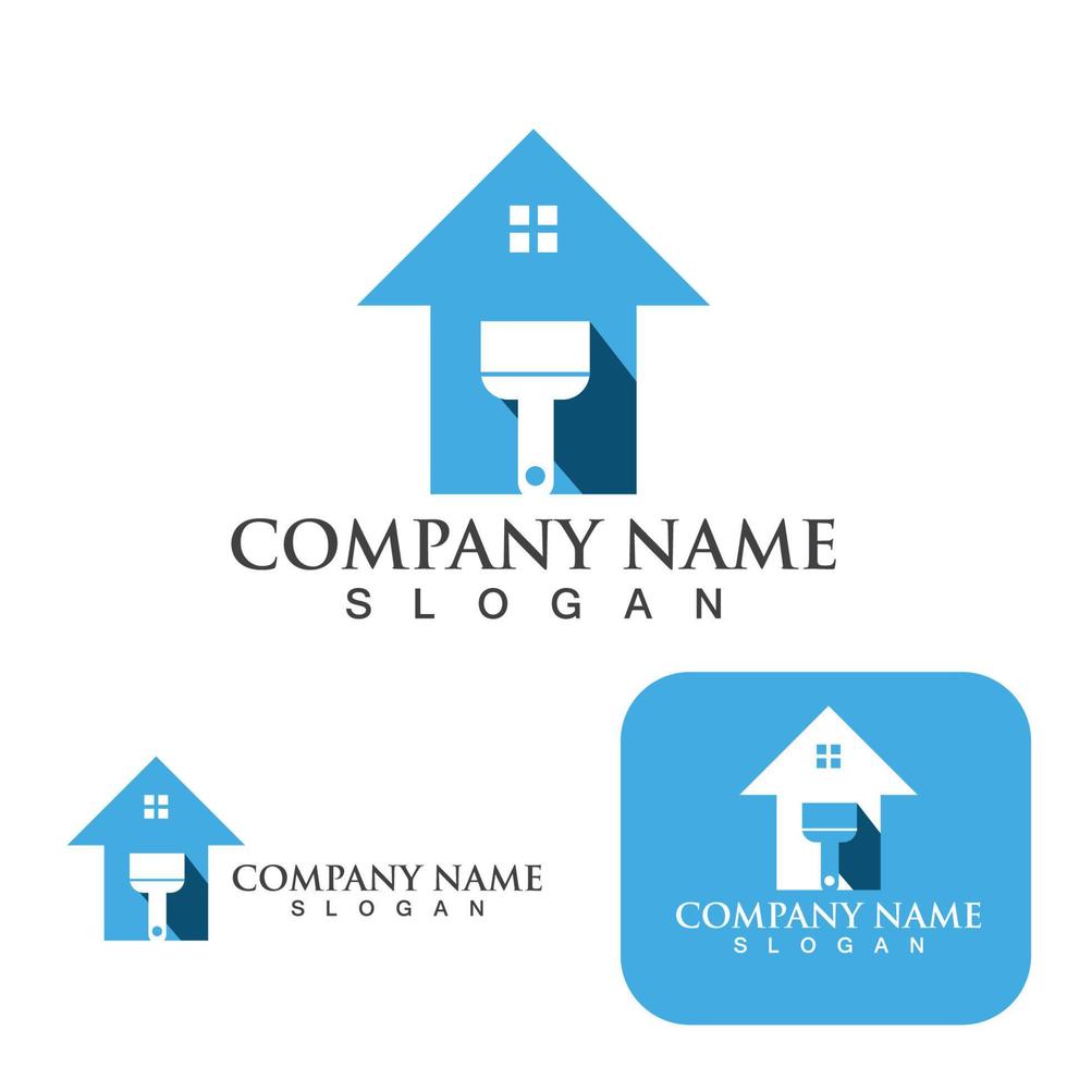 Home and building logo and symbol vector