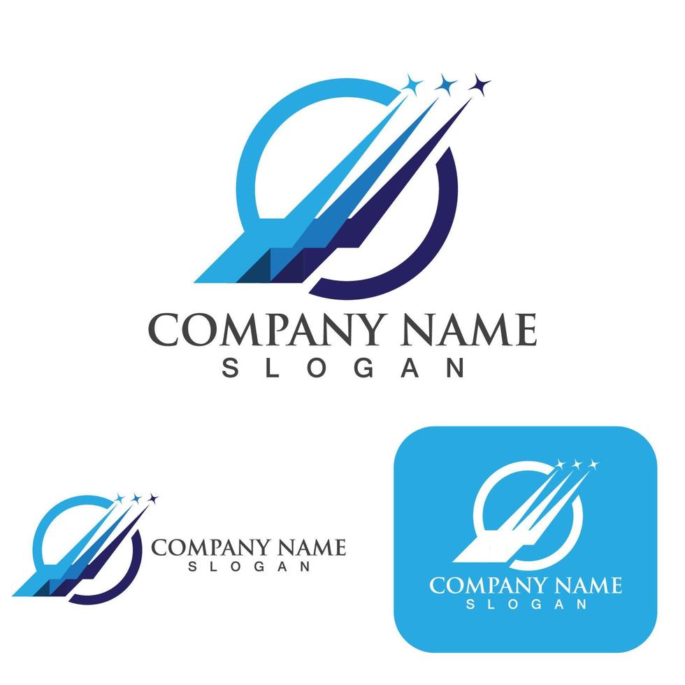 Faster Finance  Logo Template vector icon