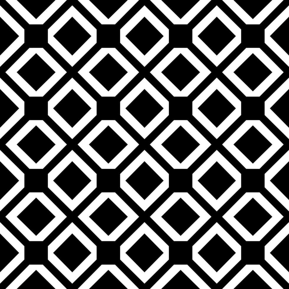 black white ethnic geometric pattern vector