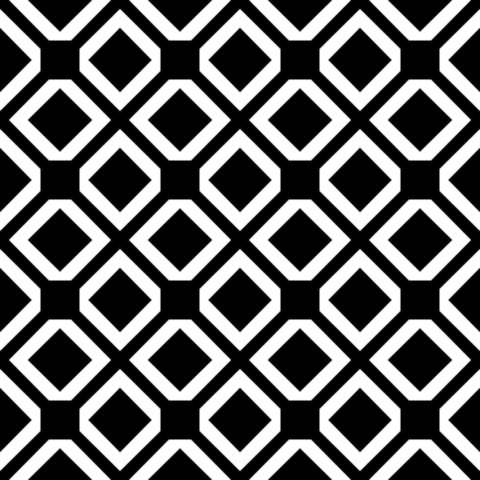 black white ethnic geometric pattern vector