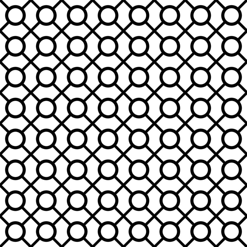 black white ethnic geometric pattern vector