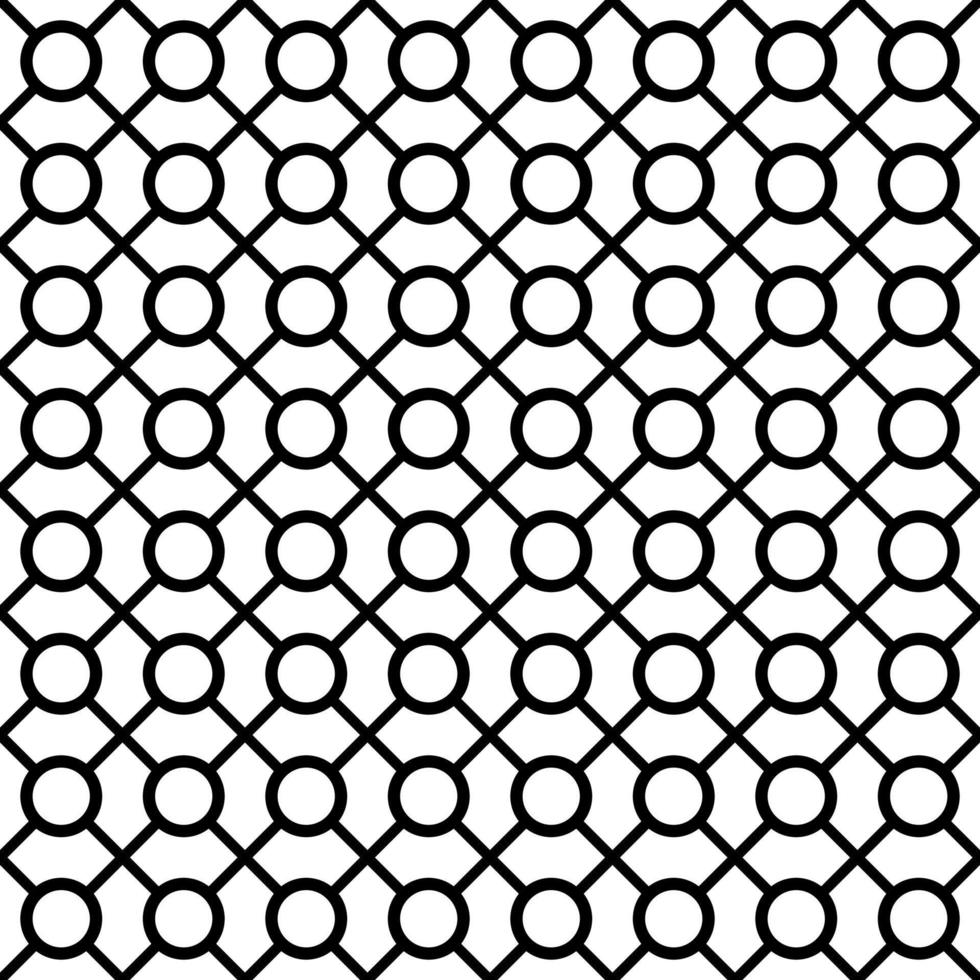 black white ethnic geometric pattern vector