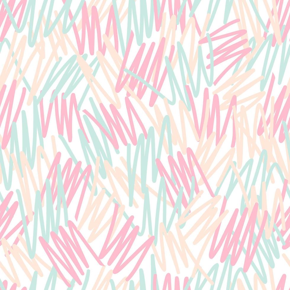 Abstract wallpaper doodle seamless pattern vector