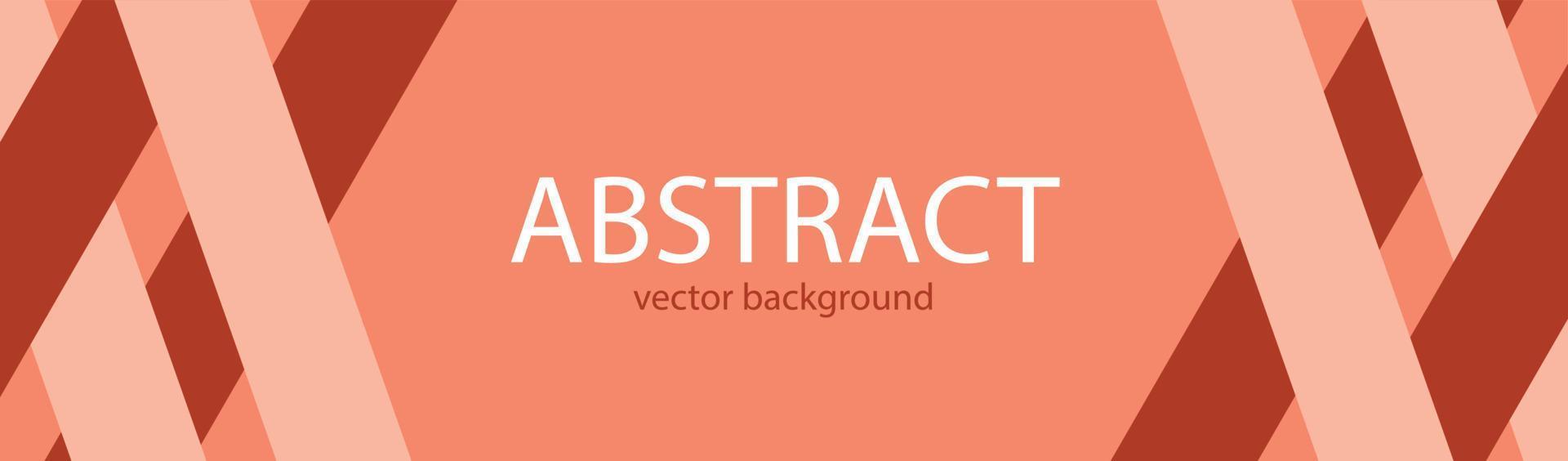 Abstract background banner. Vector illustration