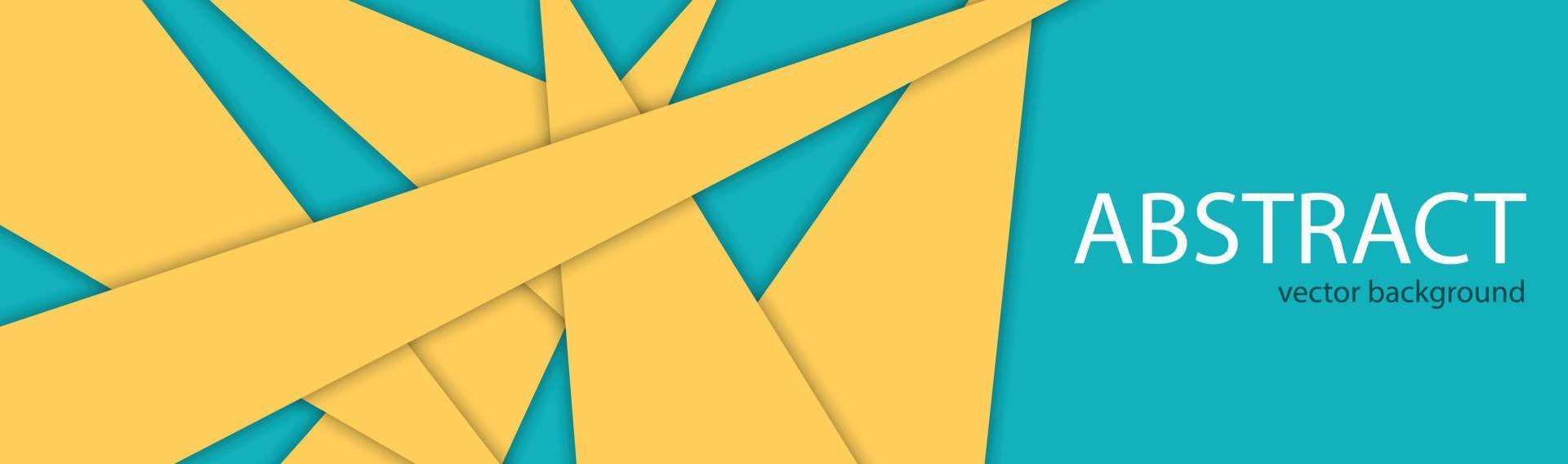 Abstract background banner. Vector illustration