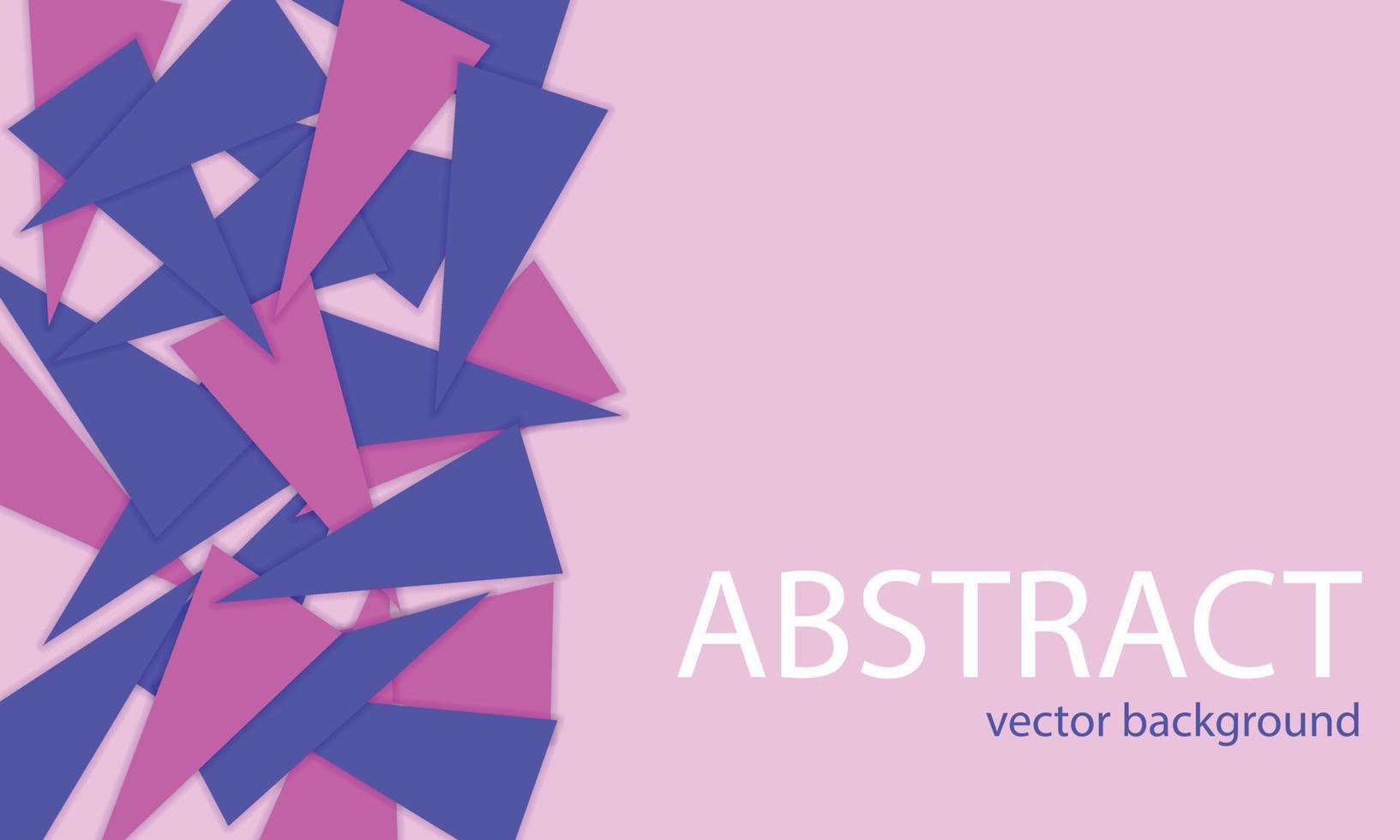 Ilustración de vector de banner de fondo abstracto