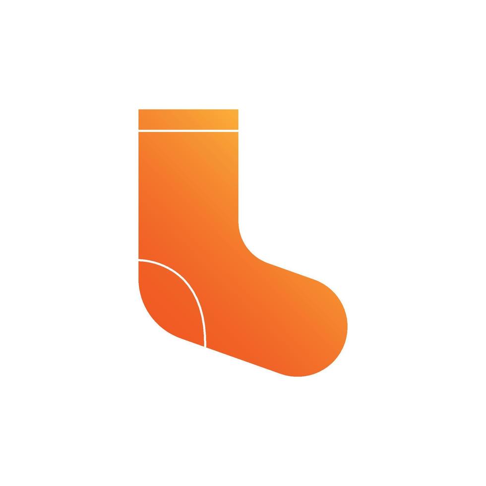 Sock isolated icon design template vector