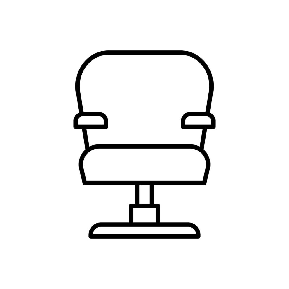 Chair isolated icon design template vector