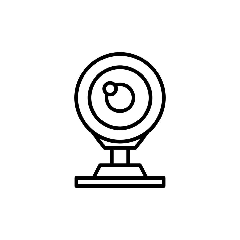 web camera isolated icon design template vector