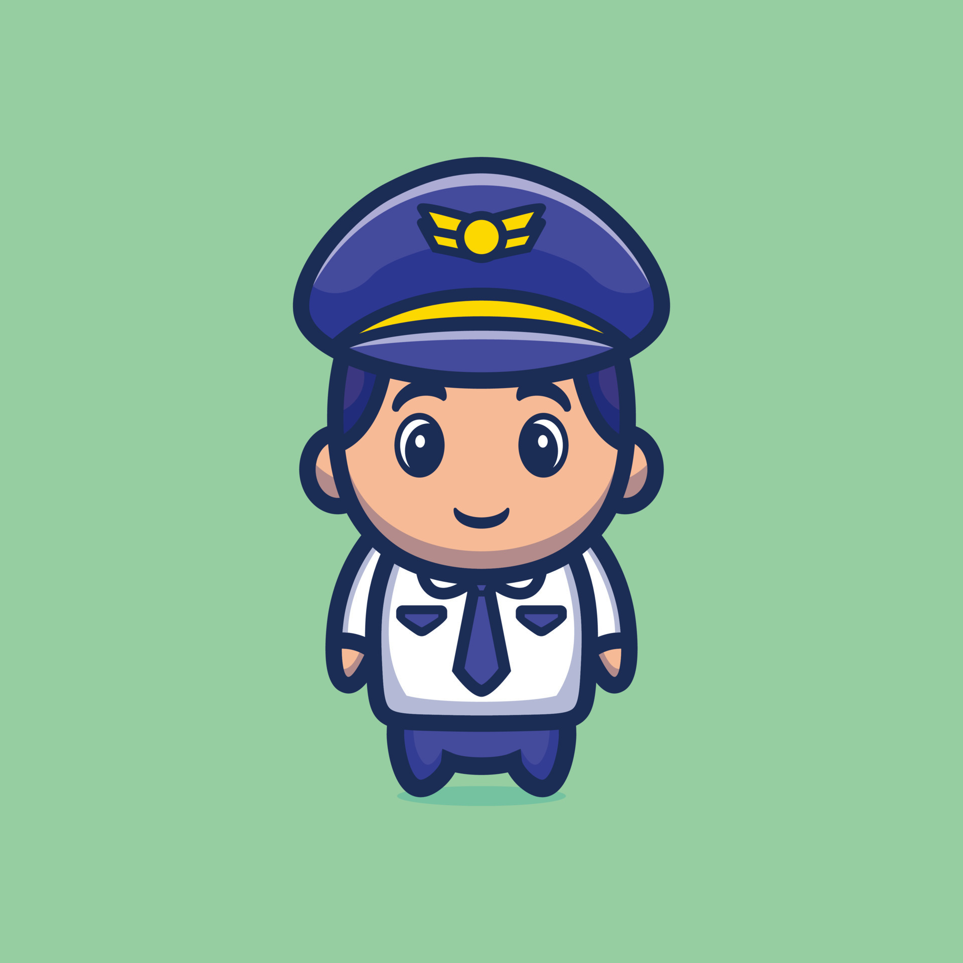 Cute pilot cartoon character premium vector 7534323 Vector Art at Vecteezy Cute pilot cartoon character premium vector 7534323 Vector Art at Vecteezy