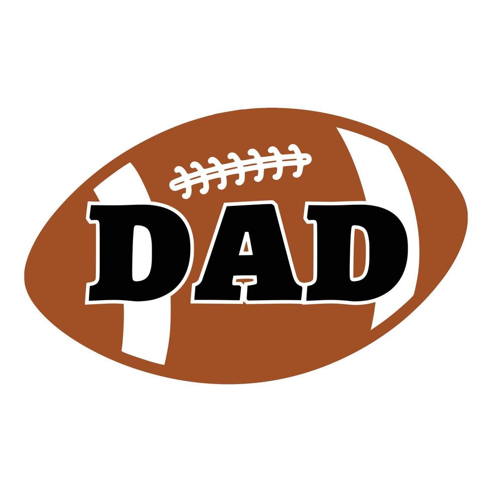 Dad , soccer , design element vector