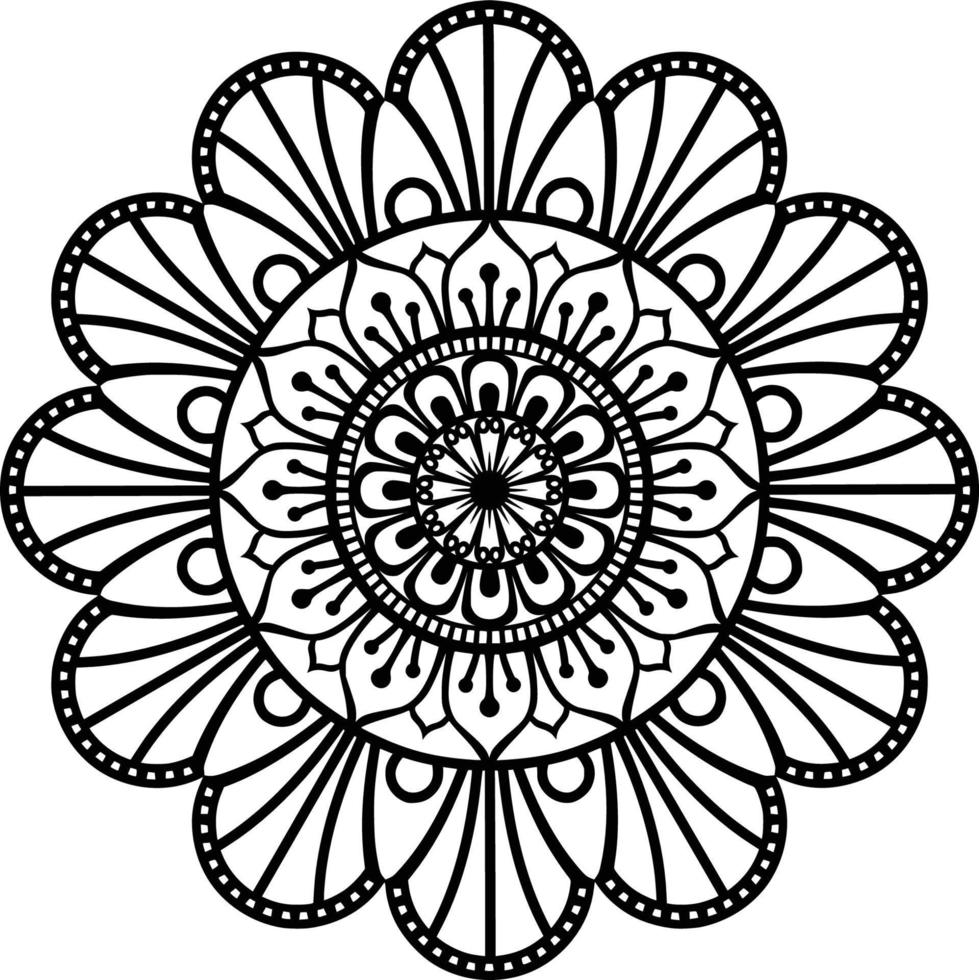 Mandala 5 , design for wall art , mugs, tshirt vector