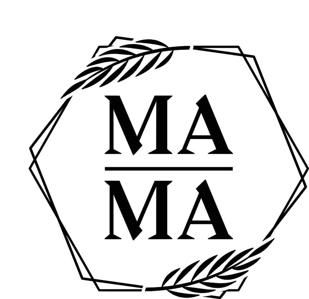 Mama design. Mug , tshirt design vector
