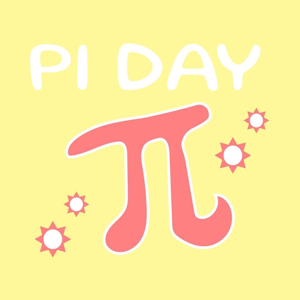 Pi Day Design v4 vector